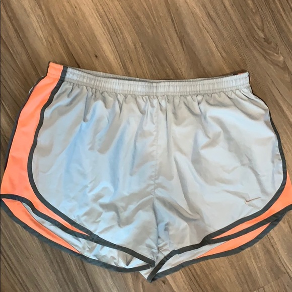 Nike Pants - Light blue/salmon Nike shorts